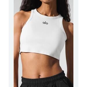 ALO Yoga White Tank Top